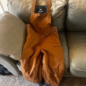 Arctix Brown Snow Bib Overalls
